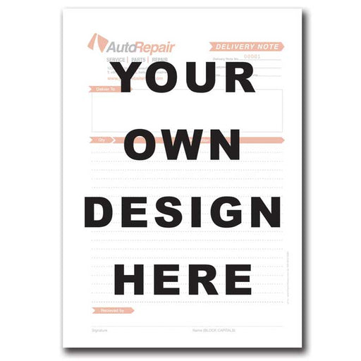 05 custom DELIVERY NOTE
