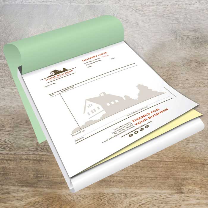 01 sleek DELIVERY NOTE