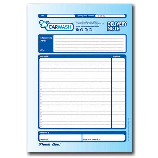 04 gradient DELIVERY NOTE