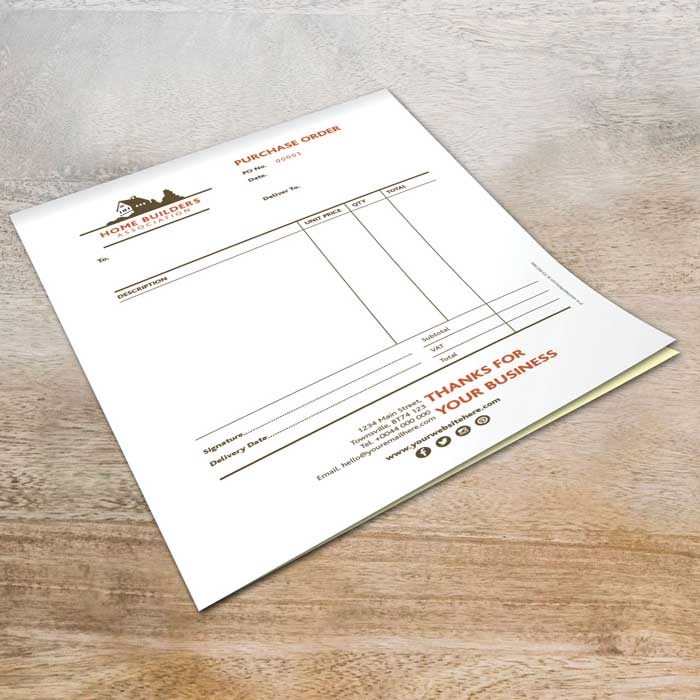01 sleek PURCHASE ORDER