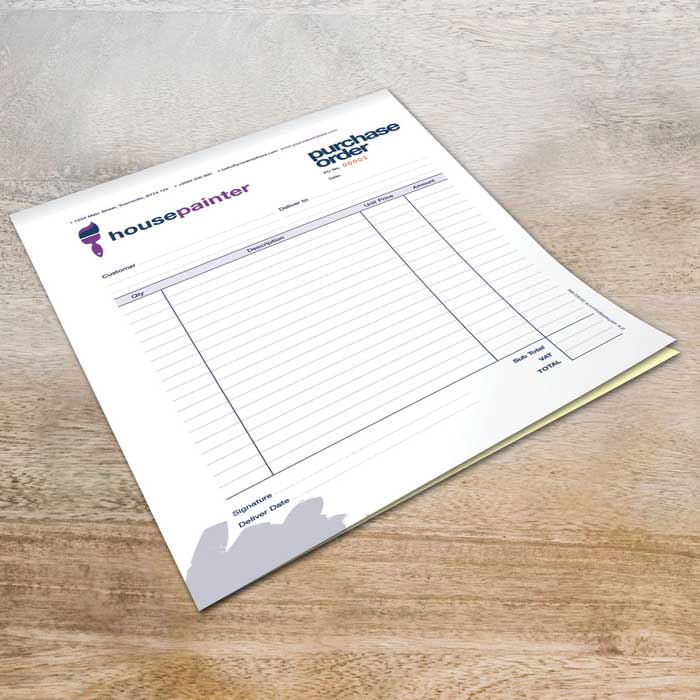 03 classic PURCHASE ORDER